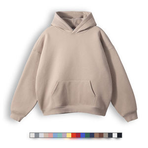 <b>Men</b>’s <b>Pullover</b> Hoodie Casual Streetwear Hooded Sweatshirt Custom Logo Heavyweight Cotton Fleece Long Sleeve Comfortable Everyday - Product Image 1