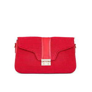 Sac à bandoulière décontracté rouge pour femme P55662 - Product Image 3