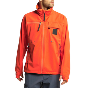 <b>Men's</b> Professional Softshell Lightweight Hooded Neck Work <b>Jacket</b> Water-Repellent Breathable Windbreaker for Construction - Product Image 1