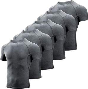 Camiseta Personalizada para Hombre, Tejida, con Serigrafía, 100% Algodón Ecológico, Transpirable, de Secado Rápido y Antiarrugas, OEM - Product Image 5