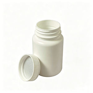 Flacon en plastique HDPE blanc de 100 CC pour médicaments, col 35-400, emballage plastique, bouteilles en plastique - Product Image 3