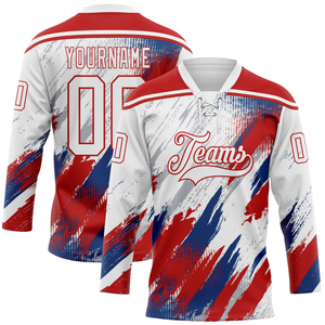 Maillot de hockey sur glace personnalisé vert, imprimé par sublimation, séchage rapide, antibactérien, nom et numéro de l'équipe, uniforme adulte - Product Image 5
