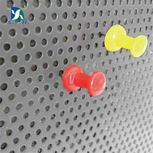 <b>Wall</b>-Mounted Silver Magnetic Memo Board with Metal Panel for Daily Storage - Product Image 4