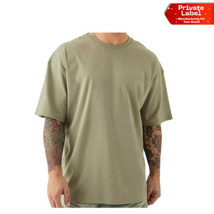 <b>Men</b> Low Drop Shoulder Boxy T-<b>Shirt</b> Streetwear Casual Loose Top Wholesale Custom Printed <b>Men</b> Boxy Fit T-<b>Shirt</b> Urban Streetwear - Product Image 1