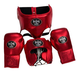 Conjunto de Boxeo Personalizado de Alta Gama, Sin Boxeo No Hay Vida, Hecho a Mano con Cuero Genuino de Vaca, Productos de Entrenamiento Profesional para Adultos - Product Image 6