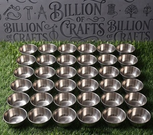 Cubierta de metal de acero personalizada para velas de té y accesorios de ferretería para quemadores de incienso de hierro para cuencos de carbón - Product Image 3