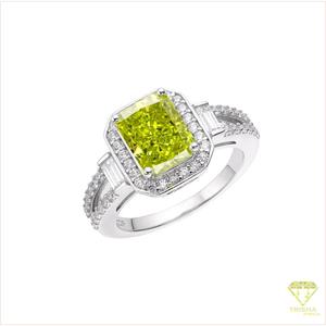 Anillo de Fiesta de Plata 925 Premium con Diamante Cultivado en Laboratorio y Diseño Central Brillante para Mayoristas de Joyería y Compradores Minoristas - Product Image 3
