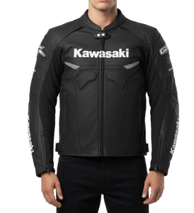 เสื้อแจ็คเก็ตมอเตอร์ไซค์ Rawasaki Pro สำหรับผู้ชาย/เสื้อแจ็คเก็ต CE ป้องกันการกระแทกสำหรับการแข่งขัน ชุดนักขี่ประสิทธิภาพสูง - Product Image 1