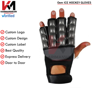 Gants de hockey sur glace personnalisés, gants de hockey ventilés pour l'entraînement et les matchs, vêtements de sport respirants, OEM - Product Image 5
