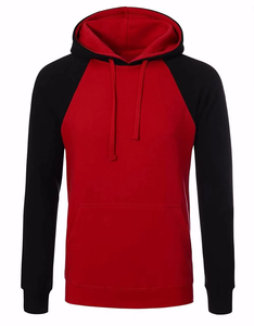 Sweat-shirt d'hiver personnalisé brodé, en polyester/coton, épais, bicolore, noir et gris foncé, en molleton, pour homme - Product Image 6