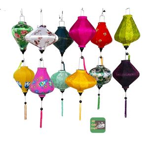 โคมไฟฮอยอันพรีเมี่ยมสำหรับตกแต่งแบบดั้งเดิมโคมไฟผ้าไหมเทรนด์ใหม่ปี2024จากเวียดนาม - Product Image 5