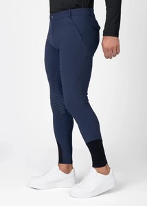 Pantalon d'équitation slim fit en coton respirant et durable pour homme – Vente en gros, directement de l'usine, stock en vrac pour équitation - Product Image 4