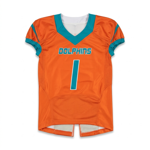 Uniforme de football américain au design tendance, respirant, couleur personnalisée, uniforme de football américain - Product Image 1