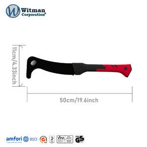 GETTA TOOLS M501 Agriculture Tool Bush Sickle Billhook Brush Hook SK5 <b>Blade</b> <b>Sharpened</b> Edge Black Oxide Finish Fiberglass TPR - Product Image 2