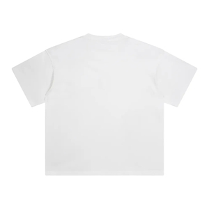T-shirt court et ample personnalisé 260 GSM pour homme, 100% coton épais, coupe oversize, idéal pour la gym et les clubs, effet délavé - Product Image 3