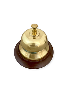 Cloche de bateau de style vintage, taille quatre, en aluminium et bois, légère, décoration nautique pour l'affichage maritime, la maison, le bureau et les cadeaux - Product Image 3