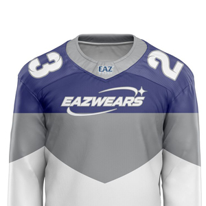 Maillot de hockey sur glace personnalisé sublimé pour homme – T-shirt d'équipe respirant en tissu léger – Tenue de club sur mesure – Uniforme sportif en gros - Product Image 6