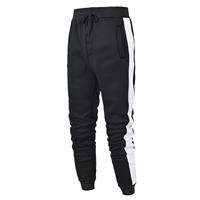 Ensemble de survêtement unisexe Altr Brothers à blocs de couleur avec capuche, design 2-en-1, fermeture à cordon, léger, en polyester/coton, manches longues
