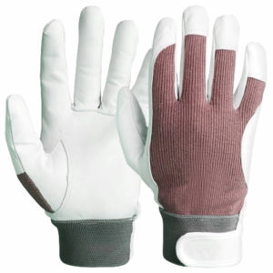 Gants de sécurité personnalisables en cuir de chèvre durable, résistants à la chaleur et aux étincelles, pour usage quotidien en construction, assemblage et conduite, souples - Product Image 3