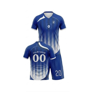 Fashion Street <b>Hip</b> Hop Sublimation Printed V Neck Custom Retro Lightweight Soccer Jersey Style Club Sports Football Uniform - Product Image 3