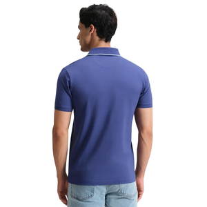 Camiseta Polo de Manga Corta para Hombre, Personalizada, de Algodón Piqué, Transpirable, para Golf, Tenis, Ropa Deportiva, Uniforme Informal, Ropa al por Mayor - Product Image 2
