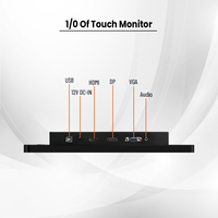 Meilleur moniteur industriel à écran tactile à cadre ouvert Full HD 10.1 pouces avec technologie tactile capacitive