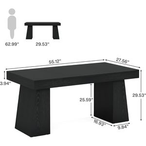 โต๊ะทำงานไม้สำหรับผู้บริหารยุคใหม่ - Product Image 4