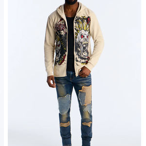 Hoodie en molleton épais de haute qualité anti-boulochage, en coton molletonné pour l'hiver, fournisseur de vêtements, hoodies Spider - Product Image 3