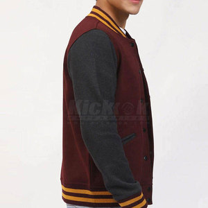 Modern Style Men's Letterman <b>Jacket</b> 100% Cotton Casual Windproof & Waterproof for <b>Running</b> Travel & Gym <b>Winter</b> Use - Product Image 5