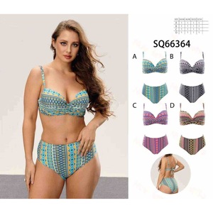 HDJ Plus Size One Piece Swimsuit <b>Tummy</b> <b>Control</b> Conservative Beachwear Sexy Monokini Bathing Suit sq66364 - Product Image 1
