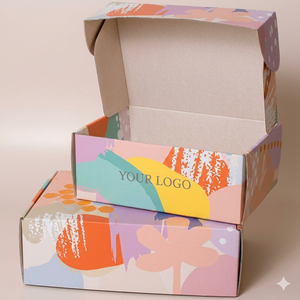 Boîtes ventilées en papier kraft rigide de 1 mm avec revêtement verni pour l'emballage des produits frais, cartons de vente au détail personnalisés, exportateur en gros - Product Image 6