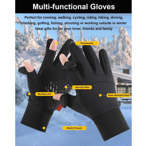 Winter Motorcyclist <b>Gloves</b> for <b>Men</b> Cycling Warm Fleece Skiing Bicycle Waterproof Thermal <b>Gloves</b> Gym <b>Touch</b> <b>Screen</b> Anti-slip - Product Image 6