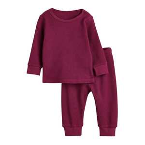 Pyjamas unisexes pour bébés et tout-petits en coton tricoté, confortables, doux, respirants, écologiques, vêtements de nuit d'été de qualité supérieure - Product Image 2