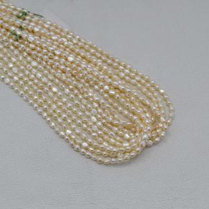 Perlas de Agua Dulce Naturales de 4mm 5mm, Perlas en Bruto, Venta al por Mayor, Conjunto de Collar de Perlas Personalizado al Mejor Precio de Mayoreo - Product Image 5