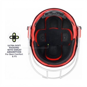 Fábrica de Producción en Masa de Cascos de Cricket con Etiqueta Privada, Logotipo Personalizado, Suministro OEM para Mayoristas, Minoristas y Marcas de Cricket - Product Image 1