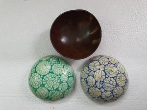 ราคาขายส่ง OEM ชามเปลือกมะพร้าวขัดเงา เป็นมิตรกับสิ่งแวดล้อม ใช้แล้วทิ้ง น้ำหนักเบา ย่อยสลายได้ ดีไซน์คลาสสิก สำหรับใช้ในบ้านและครัว - Product Image 5