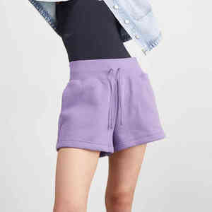 กางเกงขาสั้นผู้หญิงดีไซน์สุดฮอตสำหรับฤดูร้อน ผ้าฝ้าย 100% เอวยางยืดสูง แฟชั่นสตรีทแวร์ รุ่น BY BS 2026 - Product Image 2