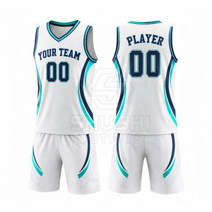 Último Modelo de Uniforme de Baloncesto Personalizado, Transpirable, Tallas Grandes para Hombre, Secado Rápido, Precio de Fábrica, Servicio OEM, Venta Caliente - Product Image 4