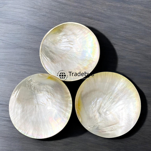 Bol rond de luxe style ange fait main avec incrustation de nacre, accent de table haut de gamme Tradebyd - Product Image 4