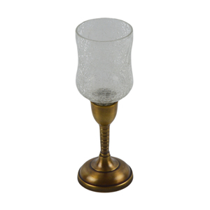 <b>Brass</b> Classic Candle Holder With Plated Finishing Design Candle Stick Holder Home Villa Dinner and Wedding Design - Product Image 3