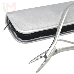 Pinzas Profesionales de Alta Calidad para Extensiones de Cabello Micro Nano de 7 Pulgadas, Agarre Fuerte, Uso Comercial, Larga Duración, Reutilizables, de Acero Inoxidable - Product Image 3