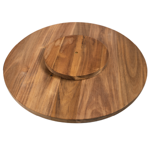 Lazy Susan, Nueva Bandeja Organizadora de Madera para Cocina, Bandeja Giratoria para Gabinete, Encimera, Mesa, Despensa - Product Image 5