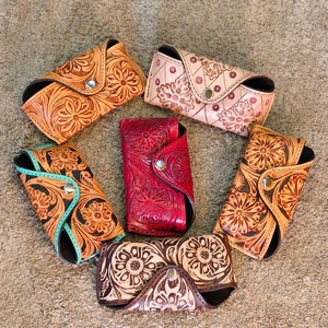 Carteras de Cuero Genuino para Mujer, Estilo Vintage, Impermeables, Anti-Robo, Regalos Personalizados, Funda Tipo Clutch, Hechas a Mano, al por Mayor - Product Image 4