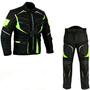 Traje de Motocicleta para Todas las Estaciones, Equipo de Protección para Motociclistas, Ropa de Seguridad Impermeable y Cortavientos para Carretera y Pista - Product Image 1