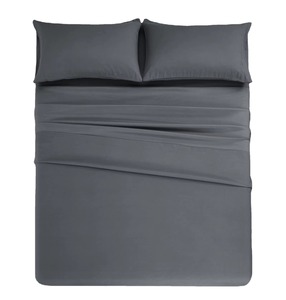 Fast Selling High Quality Therapy Breathable Cooling Luxury Queen Size 4 PCS <b>Bed</b> <b>Sheet</b> Pillowcase Sets - Product Image 4