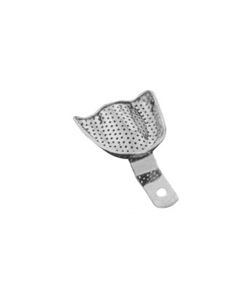 Bandejas de Impresión Dental de Acero Inoxidable M, Instrumento Dental Manual Reutilizable |    Acero Inoxidable de Primera Calidad - Product Image 1