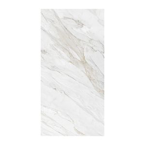 Série de dalles en porcelaine effet marbre Calacatta Borghini 1200x2400mm 1600x3200mm 800x1600mm Finition brillante Carreaux d'exportation de qualité supérieure - Product Image 1