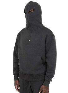 Sudadera con capucha de algodón extragrande personalizada, unisex, estilo urbano, con cremallera, venta al por mayor, suministro de fábrica - Product Image 6