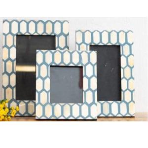 Marco de fotos de hueso único hecho a mano, pantalla de mesa para Amigos de la familia, boda, decoración del hogar - Product Image 6