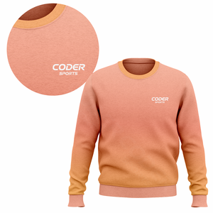 เสื้อสเวตเชิ้ตคอกลมโอเวอร์ไซส์สำหรับผู้ชาย สีพื้น ผ้าเฟรนช์เทอร์รี่ ถักทออย่างดี ความยาวปกติ สวมใส่สบายๆ สไตล์ยูนิเซ็กส์ สำหรับฤดูใบไม้ร่วง - Product Image 2